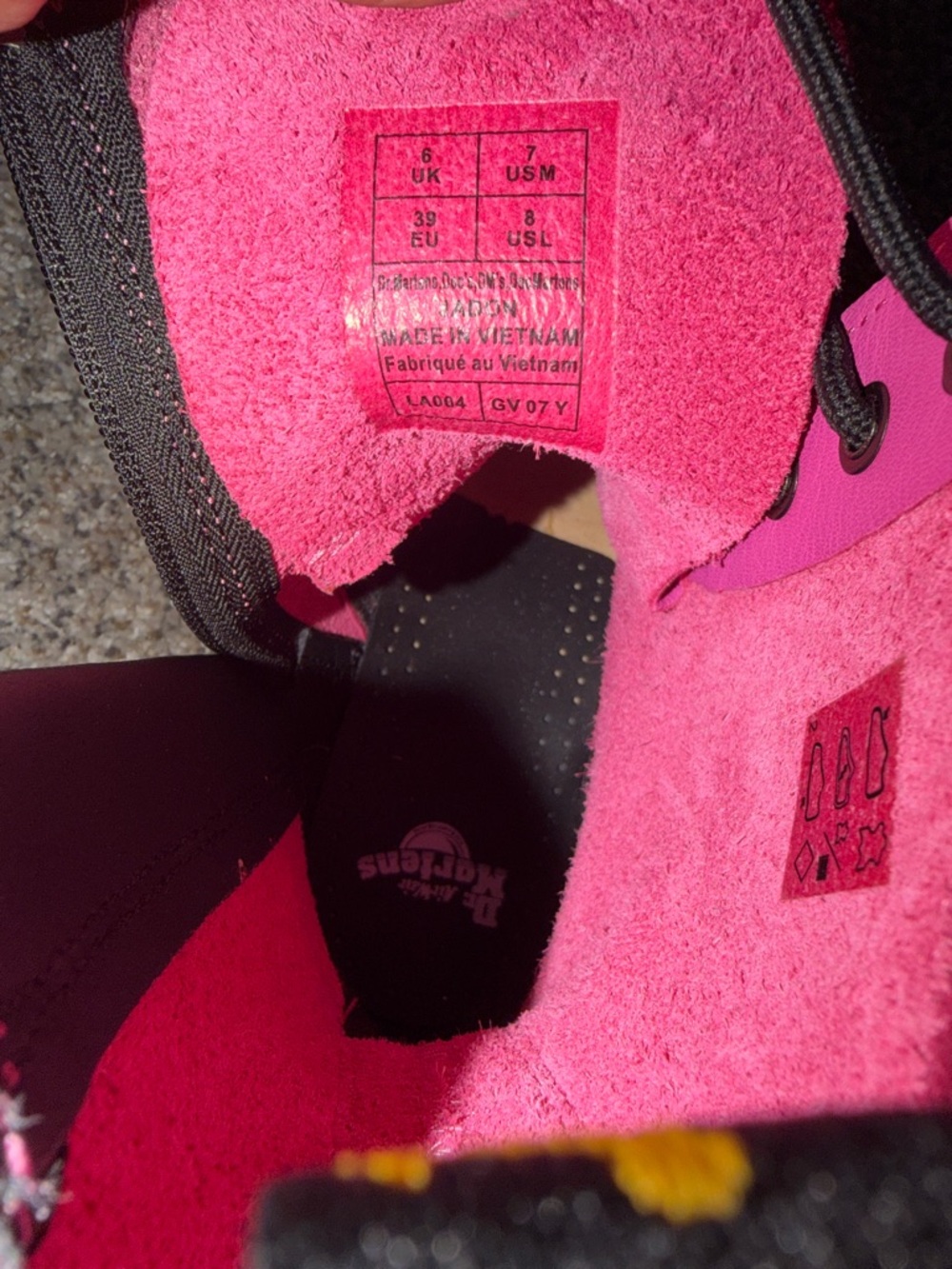 Dr. Martens Jadon Pink Lace-Up Platform Boot - Picture 6 of 6